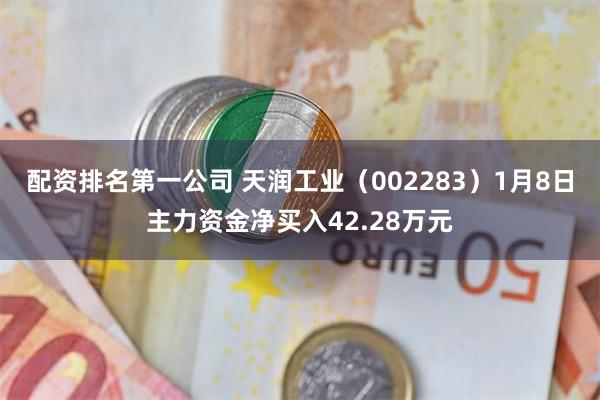 配资排名第一公司 天润工业（002283）1月8日主力资金净买入42.28万元