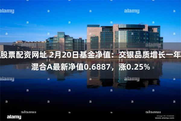股票配资网址 2月20日基金净值：交银品质增长一年混合A最新净值0.6887，涨0.25%