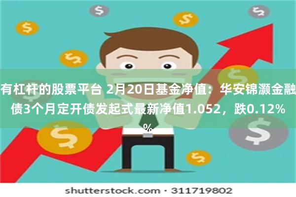有杠杆的股票平台 2月20日基金净值：华安锦灏金融债3个月定开债发起式最新净值1.052，跌0.12%